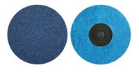 3&quot; TYPE III ZA BLUEFIRE R860 QUICK CHANGE CLOTH DISC 36 GRIT