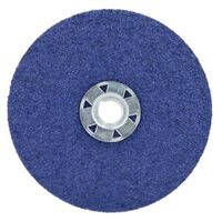 5&quot; X 7/8&quot; SPEED CHANGE ZA BLUEFIRE FIBER F826P QUICK CHANGE DISC 36 GRIT