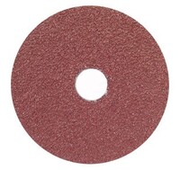 7&quot; X 7/8&quot; F944 CA RED HEAT FIBER SANDING DISC 36 GRIT