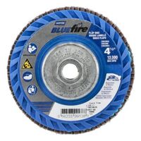 4 1/2&quot; X 5/8-11 BLUEFIRE QUICK TRIM TYPE 27 FLAP DISC 120 GRIT