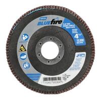 4 1/2&quot; X 7/8&quot; BLUEFIRE R884P HIGH DENSITY T27 FLAT FLAP DISC 80 GRIT