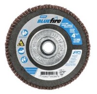 4 1/2&quot; X 5/8&quot; BLUEFIRE HIGH DENSITY ZA  FLAP DISC 40 GRIT