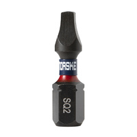 #2 X 1&quot; SQUARE RECESS IMPACT BIT