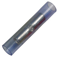 16-14 AWG BLUE NYLON INSULATED BUTTED SEAM BUTT CONNECTOR
