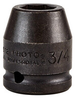 3/4 DRIVE IMPACT SOCKET 3/4 - 6 POINT