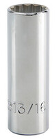 1/2 DRIVE 13/16 DEEP SOCKET -12 POINT