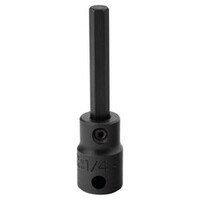 3/8 DRIVE IMPACT HEX BIT SOCKET - 1/4