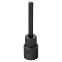 3/8 DRIVE IMPACT HEX BIT SOCKET - 3/16