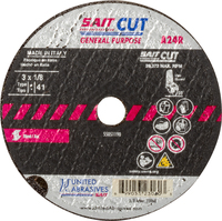 3&quot; X 1/8&quot; X 3/8&quot; TYPE 1 A24R THIN HIGH-SPEED CUTOFF WHEEL