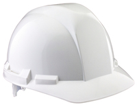 HARD HAT W/ RATCHET SUSPENSION - WHITE