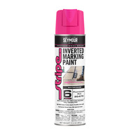 20OZ STRIPE INVERTED TIP FLUORESCENT HOT PINK GROUND MARKING PAINT