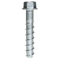 3/8&quot; X 2 1/2&quot; TITEN HEAVY DUTY SCREW ANCHOR ZINC PLATED CARBON STEEL