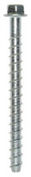3/8&quot; X 5&quot; TITEN HEAVY DUTY SCREW ANCHOR ZINC PLATED CARBON STEEL