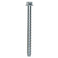 1/2&quot; X 6&quot; TITEN HEAVY DUTY SCREW ANCHOR ZINC PLATED CARBON STEEL