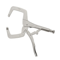 VISE-GRIP LOCKING &quot;C&quot; CLAMP WITH REGULAR TIPS 11&quot;