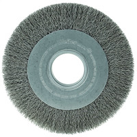 MEDIUM FACE CRIMPED WIRE WHEELS