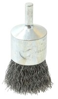 1&quot; CRIMPED WIRE END BRUSH .0104 STEEL FILL