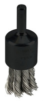 3/4&quot; KNOT WIRE END BRUSH .014 STAINLESS STEEL FILL