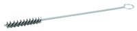 3/8 X 2 LONG SINGLE STEM SINGLE SPIRAL POWER TUBE BRUSH .004 STEEL FILL