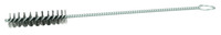 1/2 X 2 LONG SINGLE STEM SINGLE SPIRAL POWER TUBE BRUSH .004 STEEL FILL