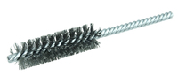 3/4 X 2 1/2 LONG DOUBLE STEM DOUBLE SPIRAL POWER TUBE BRUSH .0104 STEEL FILL