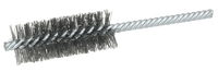 1 X 2 1/2 LONG DOUBLE STEM DOUBLE SPIRAL POWER TUBE BRUSH .006 STEEL FILL