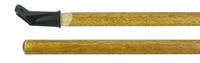 1 1/8 X 5 FT WOOD HANDLE FOR CONTRACTOR BROOMS