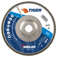 7&quot; X 7/8&quot; TIGER PREMIUM T29 FLAP DISC 60Z GRIT