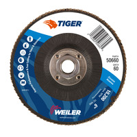 6&quot; ZIRCONIUM TIGER FLAP DISC 60 GRIT