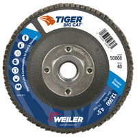 4 1/2&quot; X 5/8-11 BIG CAT HIGH DENSITY T27 FLAP DISC 40Z GRIT