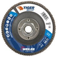 4 1/2&quot; X 5/8-11 BIG CAT HIGH DENSITY T27 FLAP DISC 60Z GRIT