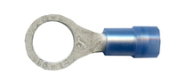 16-14 AWG 5/16 STUD BLUE NYLON INSULATED RING TERMINAL