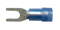 16-14 AWG #6 STUD BLUE NYLON INSULATED SPADE
