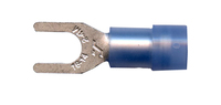 16-14 AWG #8 STUD BLUE NYLON INSULATED SPADE