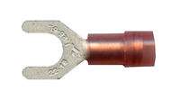 22-18 AWG #10 STUD RED NYLON INSULATED SPADE