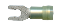12-10 AWG #8 STUD YELLOW  NYLON INSULATED SPRING SPADE