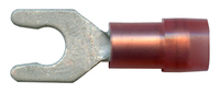 22-18 AWG #8 STUD RED NYLON INSULATED SPRING SPADE