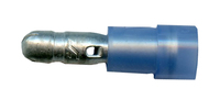 16-14 AWG .157 PLUG BLUE NYLON INSULATED BULLET CONNECTOR