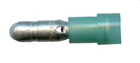 16-14 AWG .180 PLUG BLUE NYLON INSULATED BULLET CONNECTOR