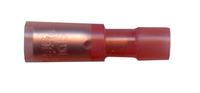 22-18 AWG .180 RECEPTACLE RED NYLON INSULATED BULLET CONNECTOR
