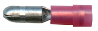 22-18 AWG .180 PLUG RED NYLON INSULATED BULLET CONNECTOR
